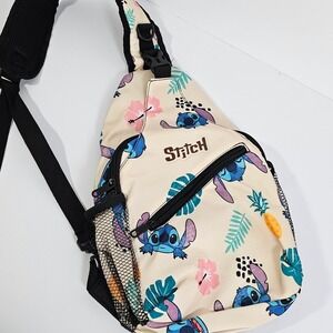 Stitch Floral Crossbody Bag New Without Tags